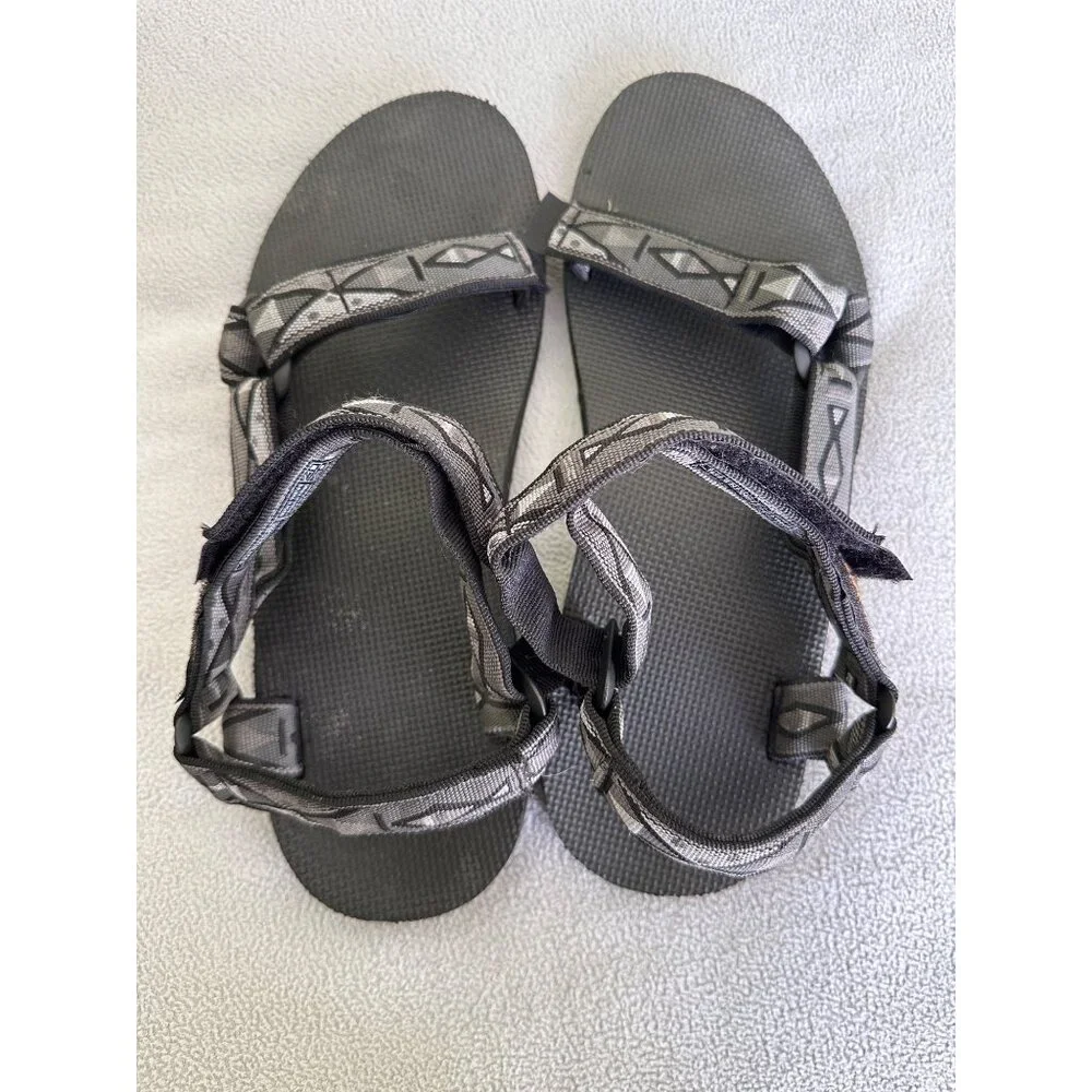 Teva‎ Sandal Mens 12 Original Universal Black Straps Outdoor Water